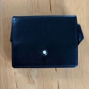 Montblanc Black Leather Wallet